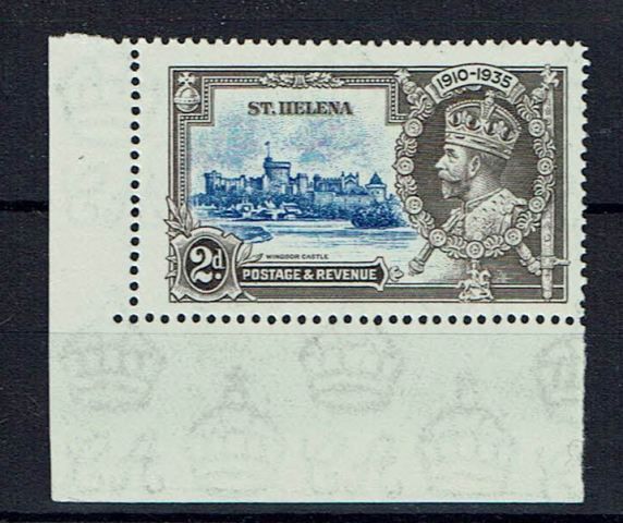 Image of St Helena SG 125f VLMM British Commonwealth Stamp